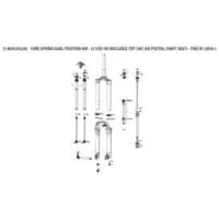 Rock Shox Spring B1 Luftfederbein Mit Doppelposition Rock Shox Spring B1 Luftfederbein Mit Doppelposition
