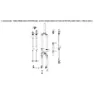 Rock Shox Spring B1 Luftfederbein Mit Doppelposition, Silver / black, 150mm / 27.5-29"