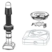 Rock Shox Spring Solo Air Judy Silver A2 Plus Luftventilsatz Rock Shox Spring Solo Air Judy Silver A2 Plus Luftventilsatz
