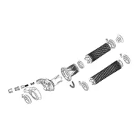 Rock Shox Sram Gripshift X01 Eagle Red Klemme Rock Shox Sram Gripshift X01 Eagle Red Klemme