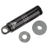 Rock Shox .super Deluxe C1+ 2023+ Standard Eyelet 57.5 Mm Kit Mit Hinterem Stoßdämpfer, Black, One Size