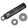 Rock Shox .super Deluxe C1+ 2023+ Standard Eyelet 70 Mm Kit Mit Hinterem Stoßdämpfer, Black, One Size