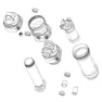 Rock Shox Vivid Trunnion 67.5 C1+ 2024+ Heckstoßdämpfer-Ösen-kit, Multicolor, One Size