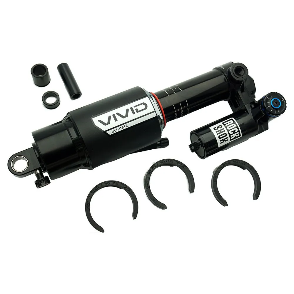 Rock Shox Vivid Ultimate Dh Rc2 Reb25/comp34 Standard/trunnion Trek Session 18-21 Stoßdämpfer, Black, 70mm, 225mm Rock Shox Vivid Ultimate Dh Rc2 Reb25/comp34 Standard/trunnion Trek Session 18-21 Stoßdämpfer, Black, 70mm, 225mm