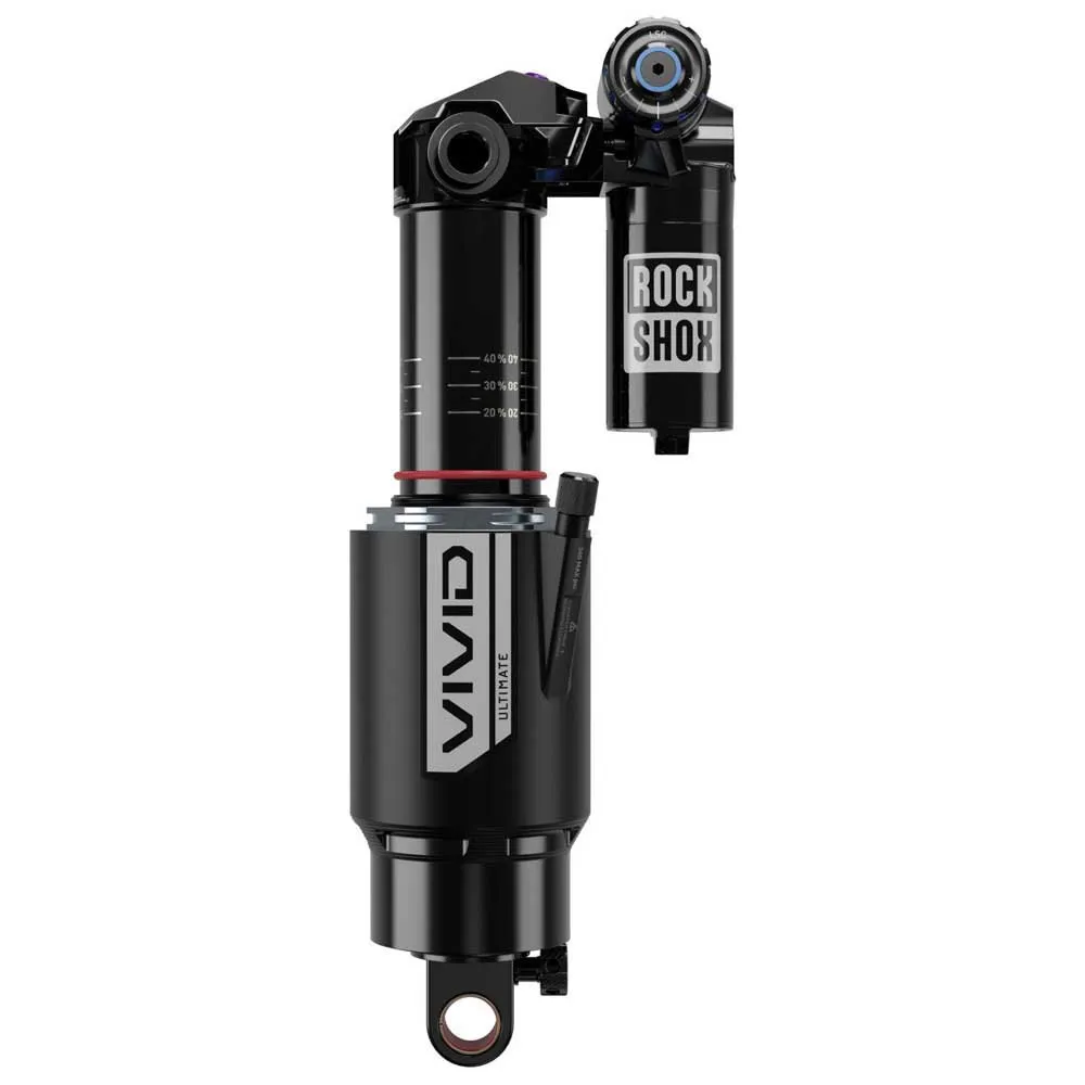 Rock Shox Vivid Ultimate Rc2t Reb25/comp30 Standard/trunnion Transition Repeater Stoßdämpfer, Black, 65mm, 205mm Rock Shox Vivid Ultimate Rc2t Reb25/comp30 Standard/trunnion Transition Repeater Stoßdämpfer, Black, 65mm, 205mm