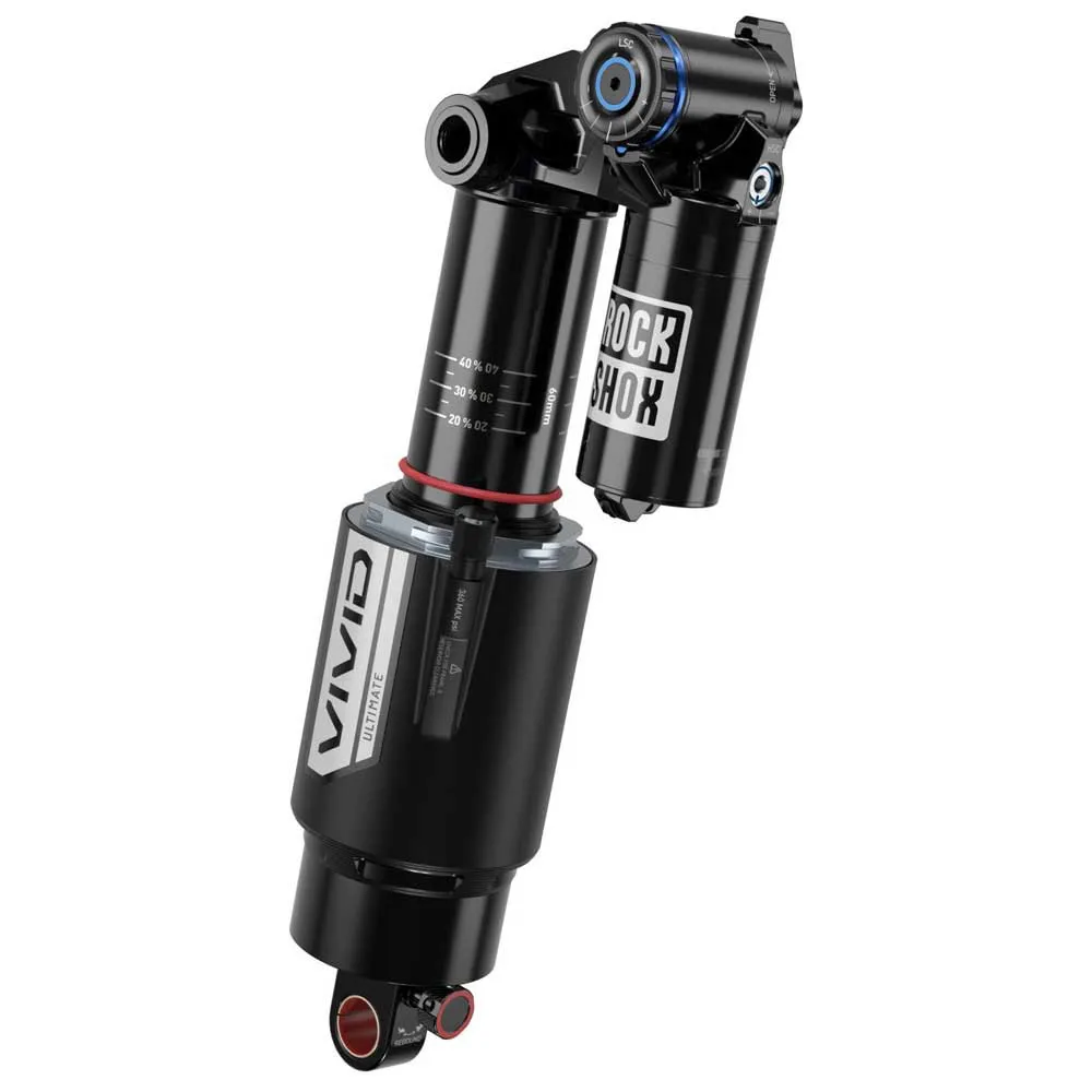 Rock Shox Vivid Ultimate Rc2t Reb25/comp30 Standard75/standard Stoßdämpfer, Black, 55mm, 210mm Rock Shox Vivid Ultimate Rc2t Reb25/comp30 Standard75/standard Stoßdämpfer, Black, 55mm, 210mm