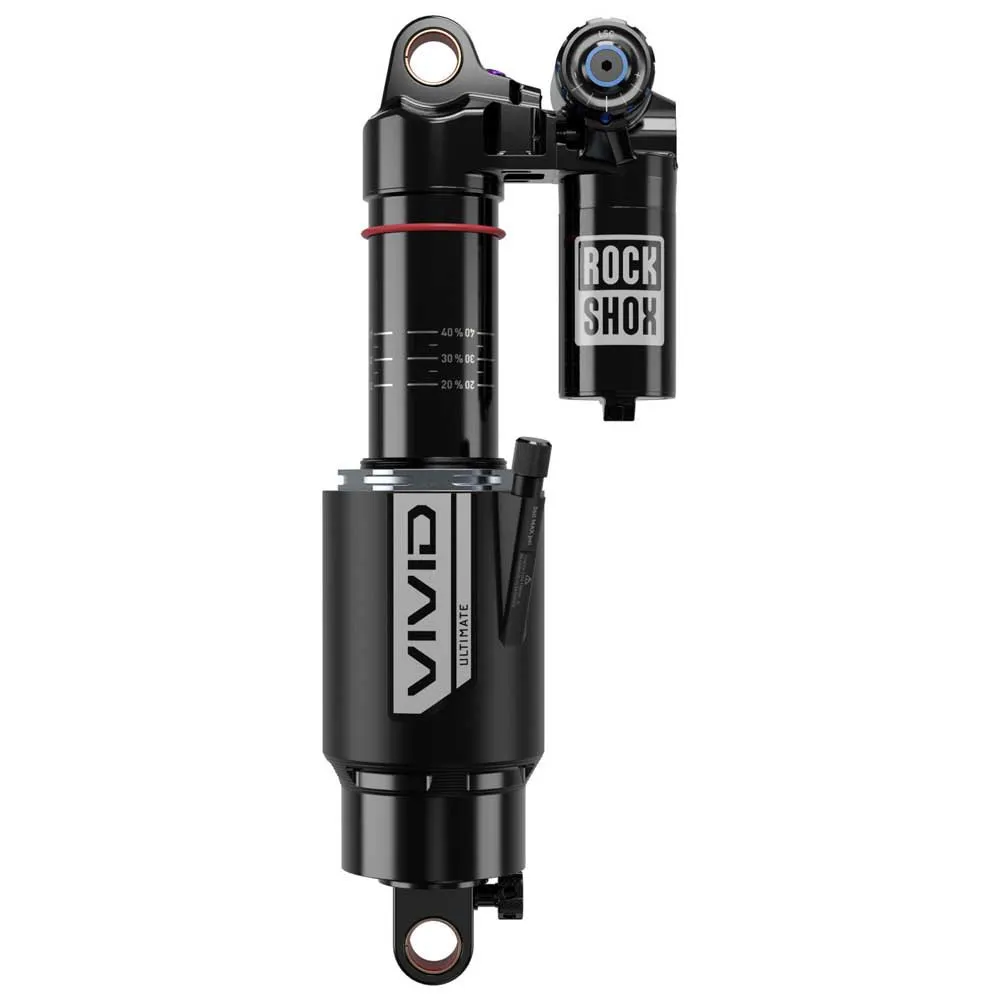 Rock Shox Vivid Ultimate Rc2t Reb25/comp30 Standard75/standard Stoßdämpfer, Black, 55mm, 210mm Rock Shox Vivid Ultimate Rc2t Reb25/comp30 Standard75/standard Stoßdämpfer, Black, 55mm, 210mm