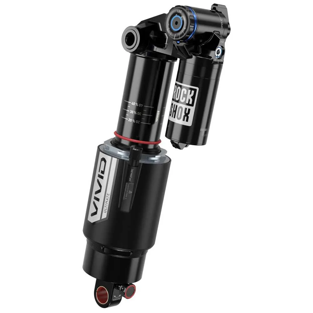Rock Shox Vivid Ultimate Rc2t Reb55/comp37 Standard/standard Stoßdämpfer, Black, 62.5mm, 230mm Rock Shox Vivid Ultimate Rc2t Reb55/comp37 Standard/standard Stoßdämpfer, Black, 62.5mm, 230mm