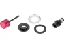 Rock Shox Zugstufeneinstellknopf für BoXXer RC Modell 2015 - 2016, Red / silver, One Size
