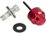 Rock Shox Zugstufeneinstellknopf für BoXXer World Cup/Team Modell 2015 - 2016, Red / silver, One Size