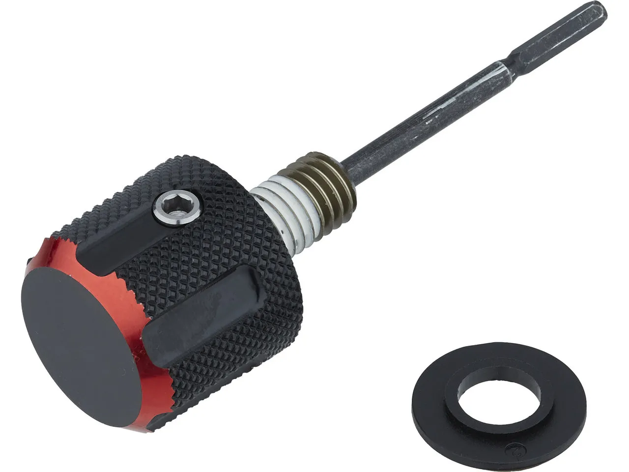 Rock Shox Zugstufeneinstellknopf für Lyrik D1+/Pike C1+/ZEB A1+ mit ButterCups, Silver, One Size Rock Shox Zugstufeneinstellknopf für Lyrik D1+/Pike C1+/ZEB A1+ mit ButterCups, Silver, One Size