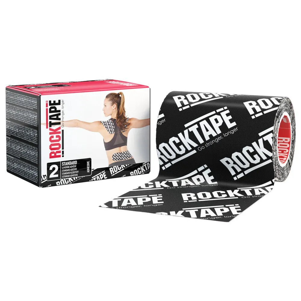 Rock Tape Mini Bid Daddy Logo Intl 10 Cmx5m Kinesiologie-tape, Black / white, One Size Rock Tape Mini Bid Daddy Logo Intl 10 Cmx5m Kinesiologie-tape, Black / white, One Size