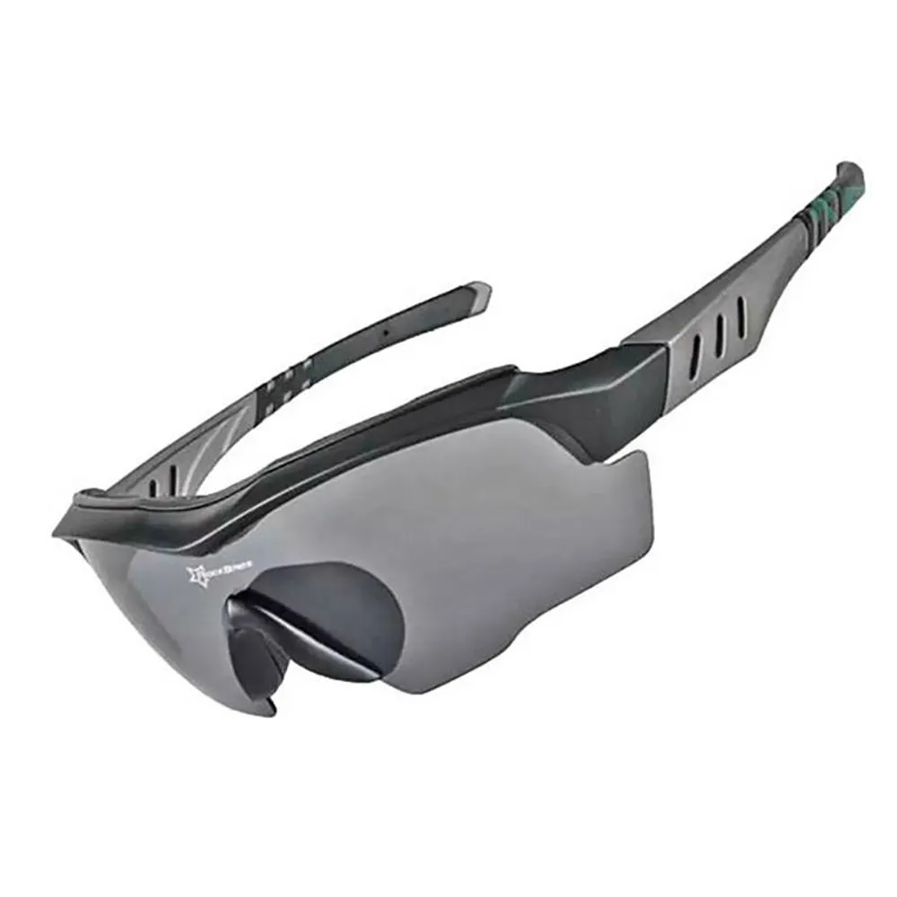 Rockbros 10037 Polarisierte Sonnenbrille, Black, Black/CAT0-3