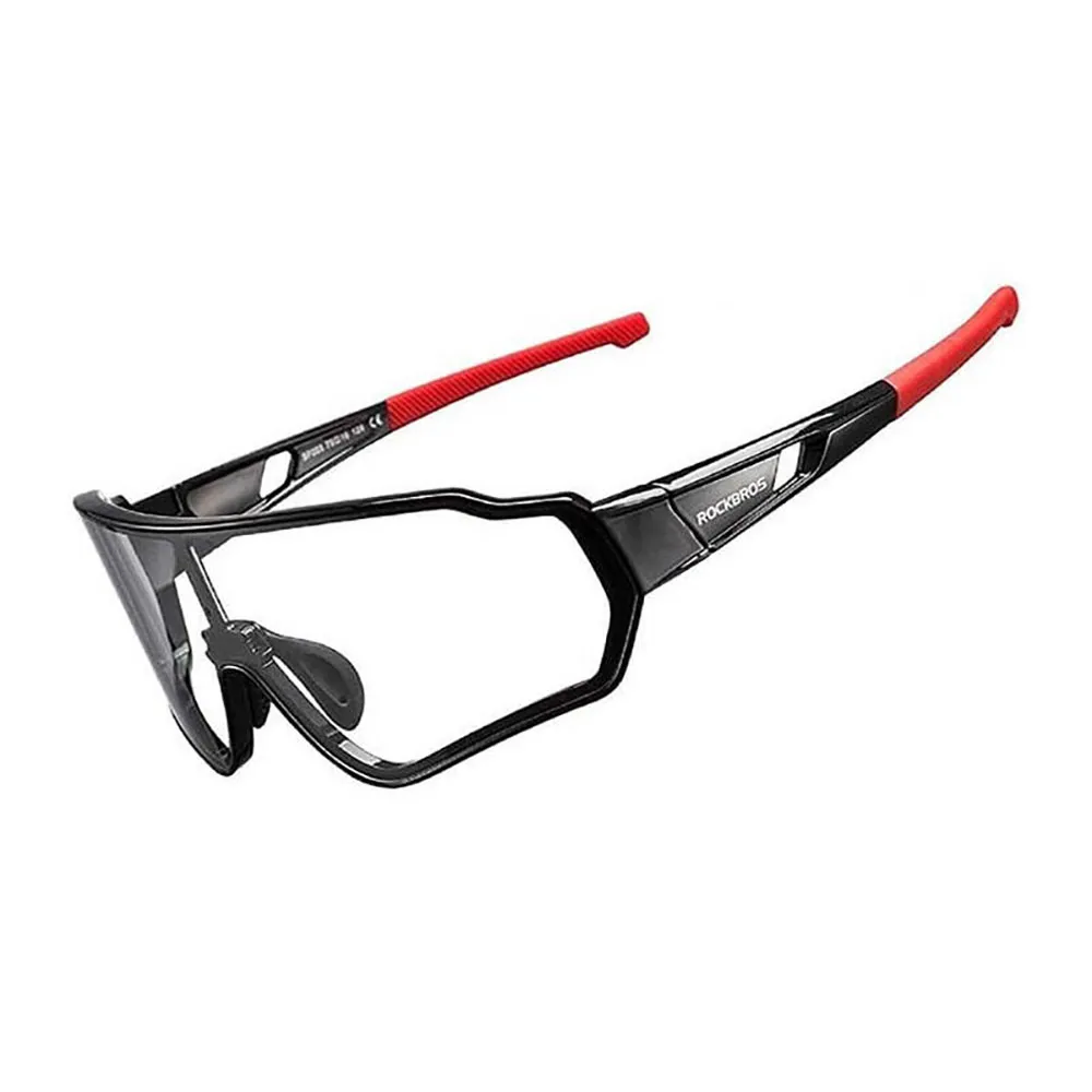 Rockbros 10161 Photochrome Sonnenbrille, Black / red, Black/CAT0-3