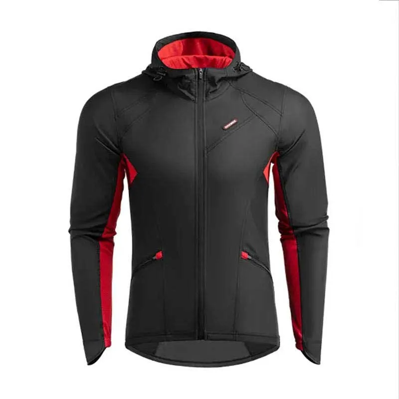 Rockbros Jacke, Black / red