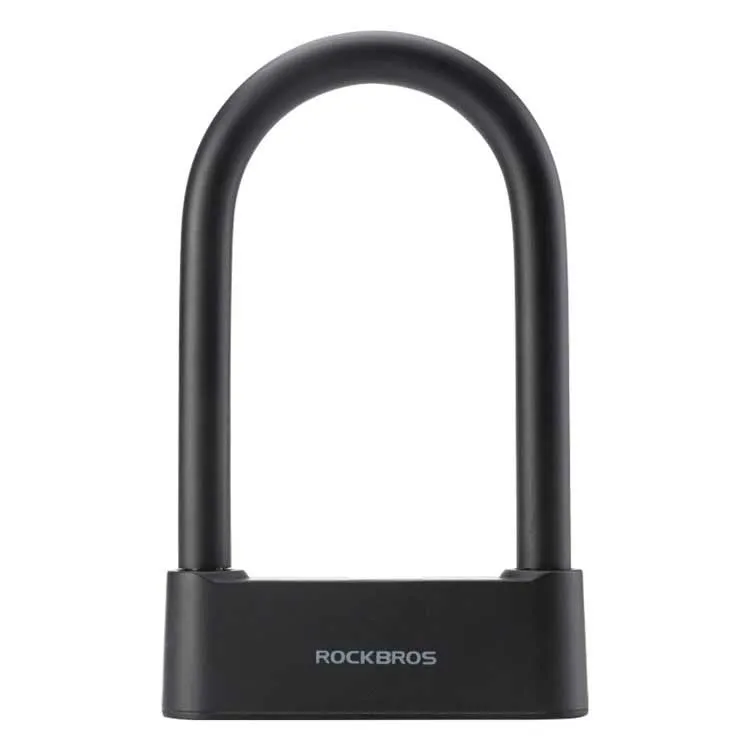 Rockbros Smart Bluetooth Fingerprint Kabelschloss, Black, One Size Rockbros Smart Bluetooth Fingerprint Kabelschloss, Black, One Size