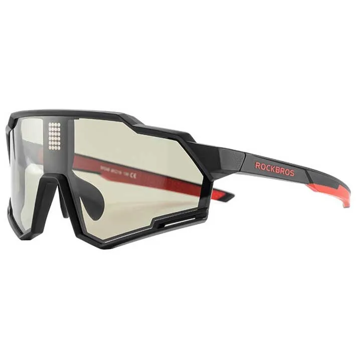 Rockbros Sp280 Smart Electrochromic Photochrome Sonnenbrille, Black, Black/CAT3
