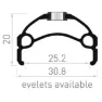 Rodi Vision 25 Felge, Black, 650C - 26" 36H