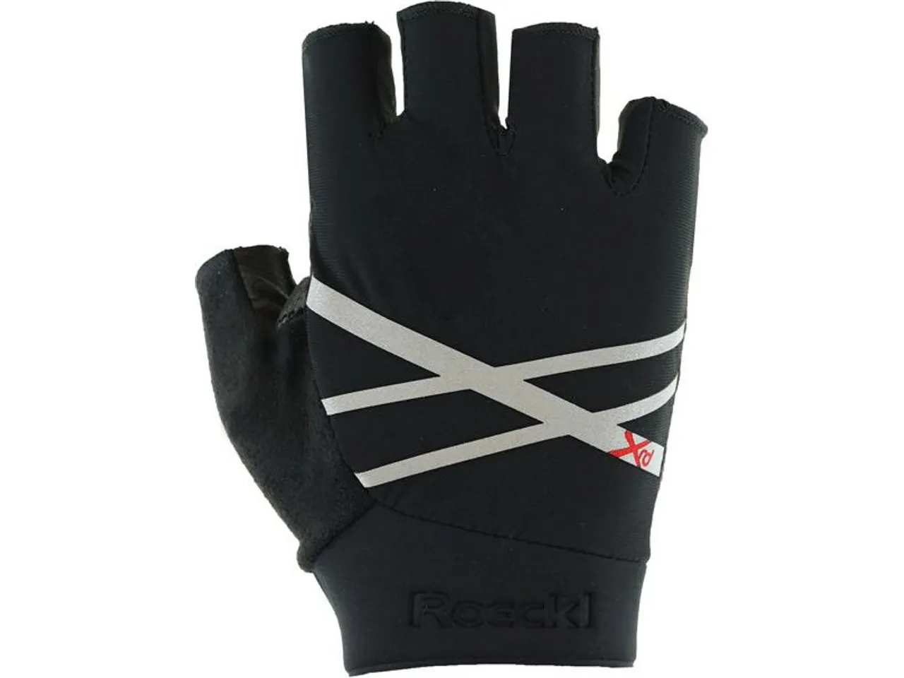 Roeckl Sports Iguna 2 Halbfinger-Handschuhe, Schwarz Roeckl Sports Iguna 2 Halbfinger-Handschuhe, Schwarz