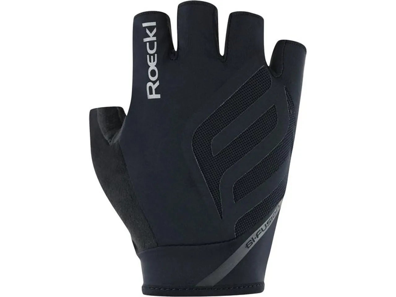 Roeckl Sports Iton 2 Halbfinger-Handschuhe, Schwarz Roeckl Sports Iton 2 Halbfinger-Handschuhe, Schwarz