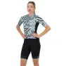Rogelli Abstract Kurzarm-radtrikot, Turquoise / black
