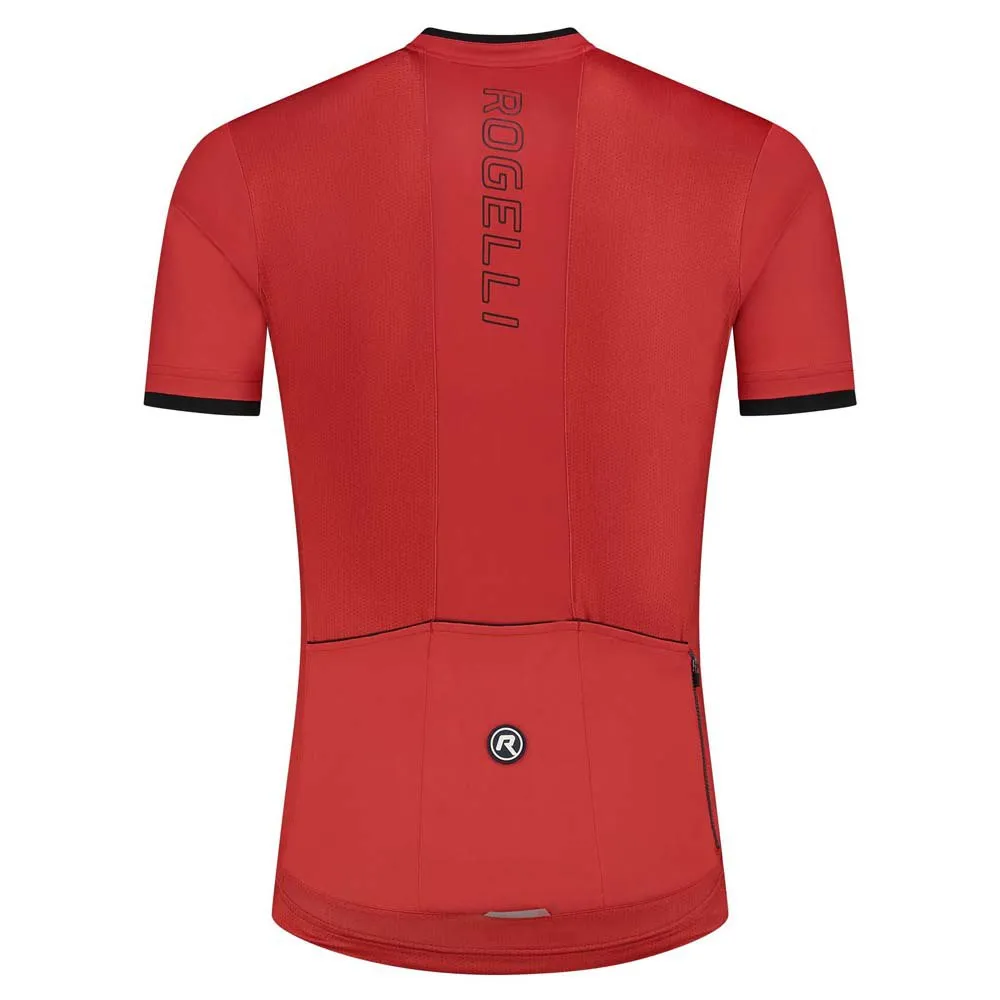 Rogelli Essential Kurzarm-radtrikot, Red Rogelli Essential Kurzarm-radtrikot, Red