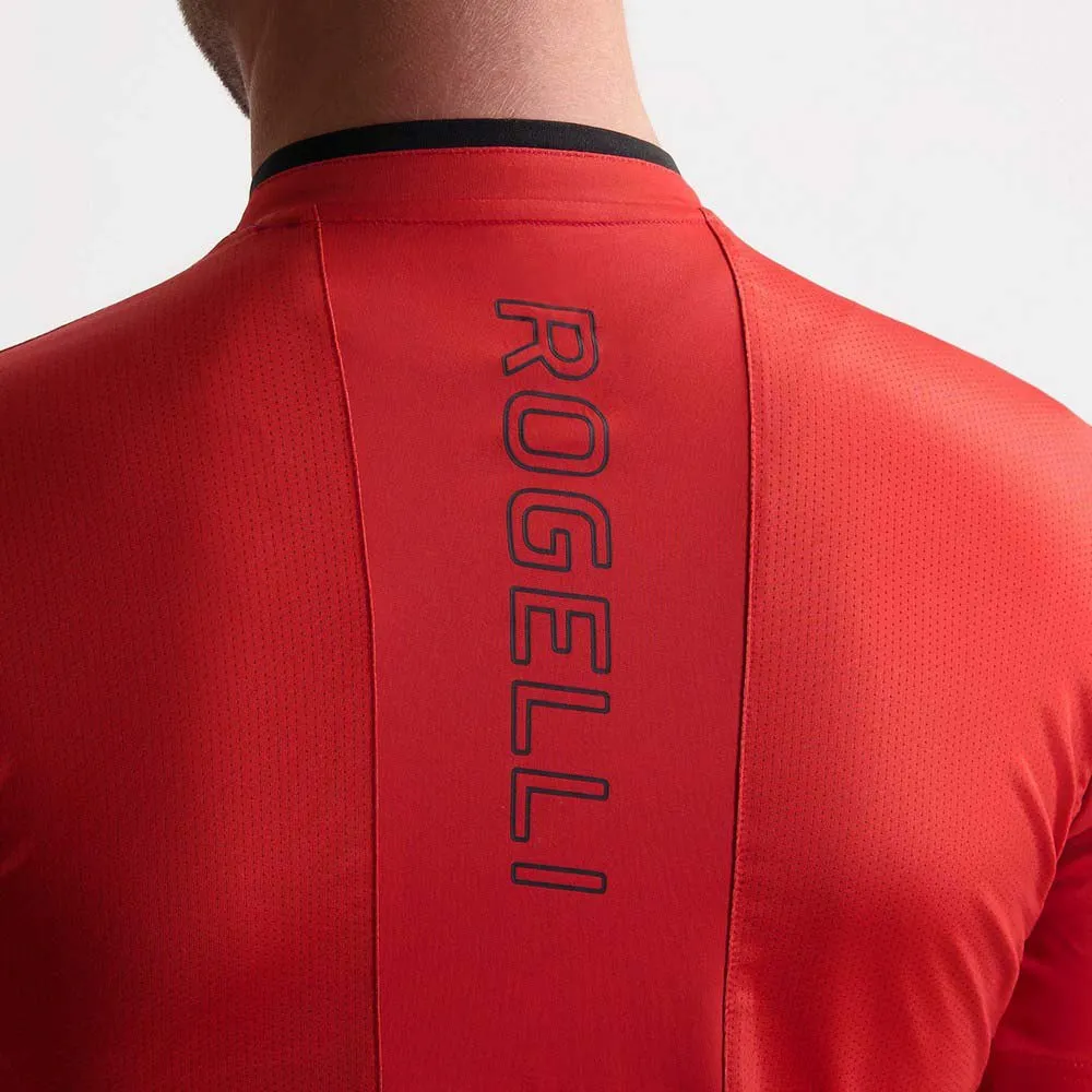 Rogelli Essential Kurzarm-radtrikot, Red Rogelli Essential Kurzarm-radtrikot, Red