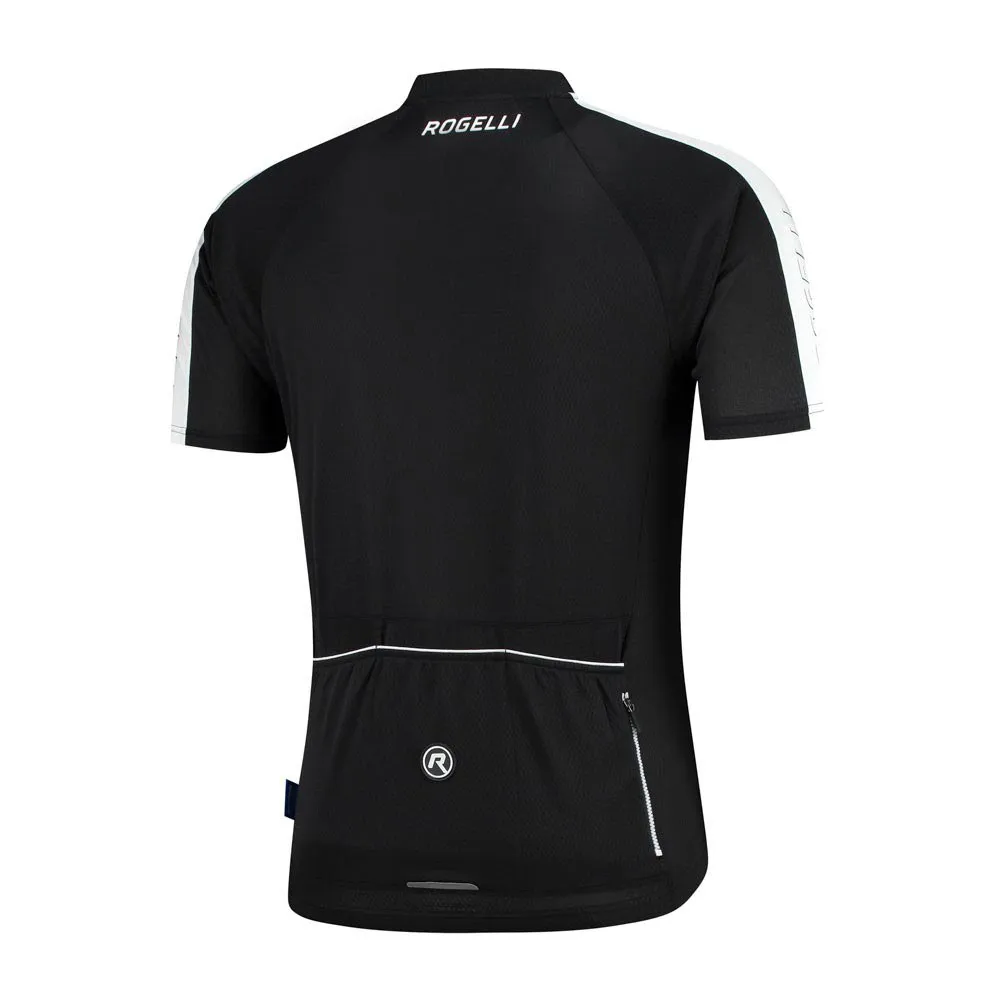 Rogelli Explore Kurzarm-radtrikot, Black / white Rogelli Explore Kurzarm-radtrikot, Black / white