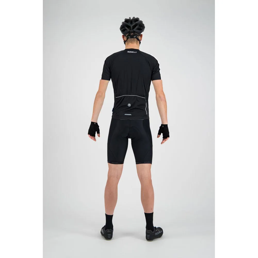 Rogelli Explore Kurzarm-radtrikot, Black / white Rogelli Explore Kurzarm-radtrikot, Black / white