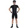 Rogelli Explore Kurzarm-radtrikot, Black / white