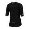 Rogelli Fruity Kurzarm-radtrikot, Black / red, S
