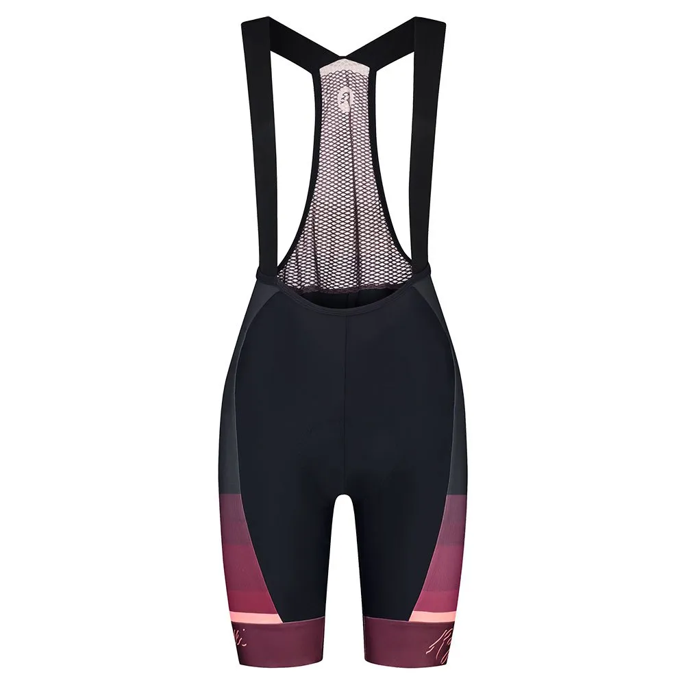 Rogelli Impress Ii Trägerhose, Burgundy / coral / black Rogelli Impress Ii Trägerhose, Burgundy / coral / black