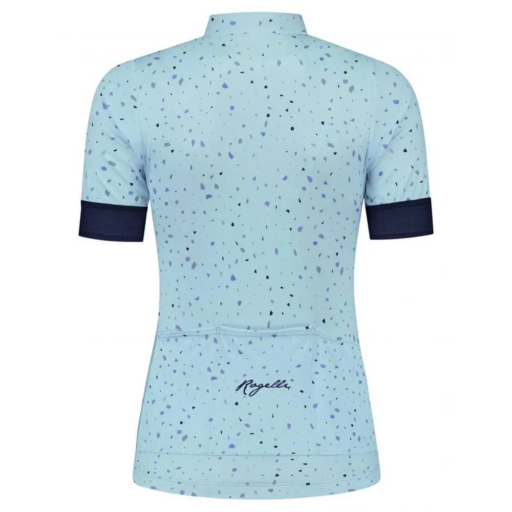 Rogelli Terrazzo Kurzarm-radtrikot, Light blue / navy Rogelli Terrazzo Kurzarm-radtrikot, Light blue / navy
