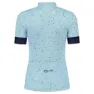 Rogelli Terrazzo Kurzarm-radtrikot, Light blue / navy