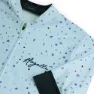 Rogelli Terrazzo Kurzarm-radtrikot, Light blue / navy