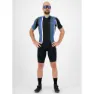 Rogelli Vintage Kurzarm-radtrikot, Black / green / blue