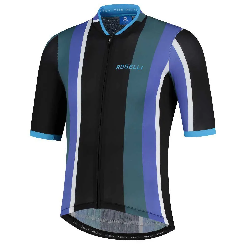 Rogelli Vintage Kurzarm-radtrikot, Black / green / blue Rogelli Vintage Kurzarm-radtrikot, Black / green / blue