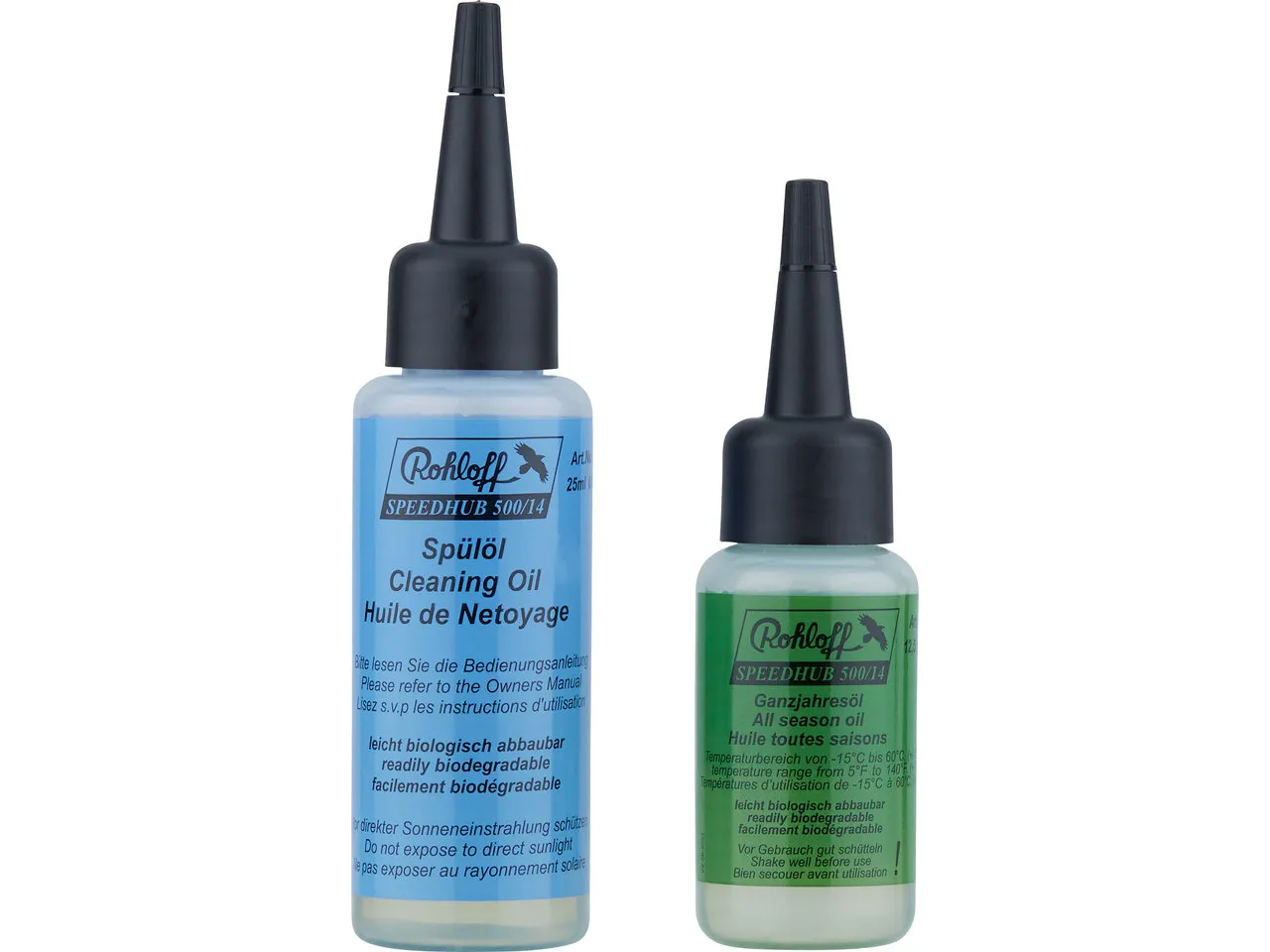 Rohloff Oil of Speedhub 500/14 Öl-Set Modell 2024, Flasche, 1L + 500ml