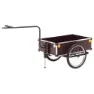 Roland Profi 20´´ 120l Fahrradanhänger, Brown, Max 40kg