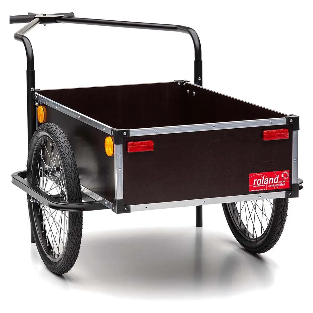 Roland Profi 20´´ Trailer, Black / brown / silver, Max 40kg Roland Profi 20´´ Trailer, Black / brown / silver, Max 40kg
