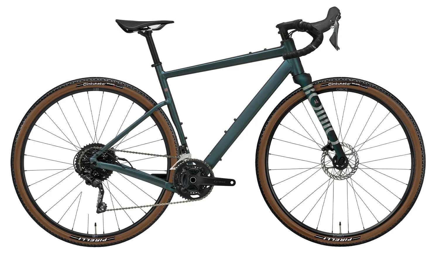 Rondo Ruut AL 1 2X Gravel Plus Teal 28" Diamant, Dunkelgrün
