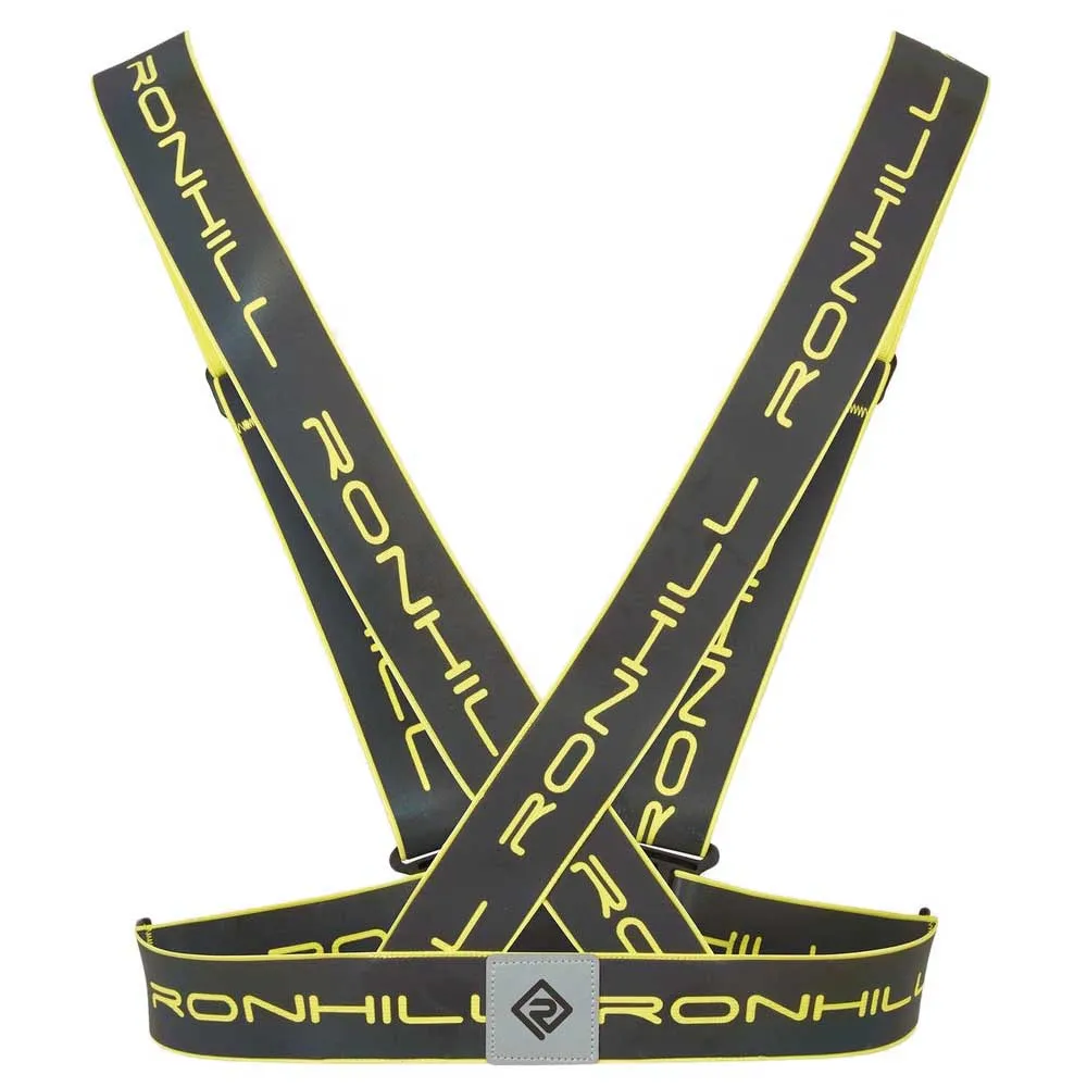Ronhill Reflect Reflektierende Laufweste unisex, Fluo yellow / reflect, One Size