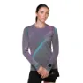 Ronhill Tech Golden Hour Langarm-t-shirt female, Multi lightreflection