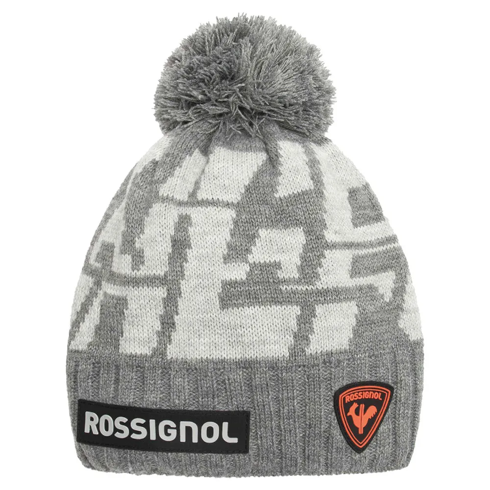 Rossignol Hero Pompon Mütze, Soft grey Rossignol Hero Pompon Mütze, Soft grey
