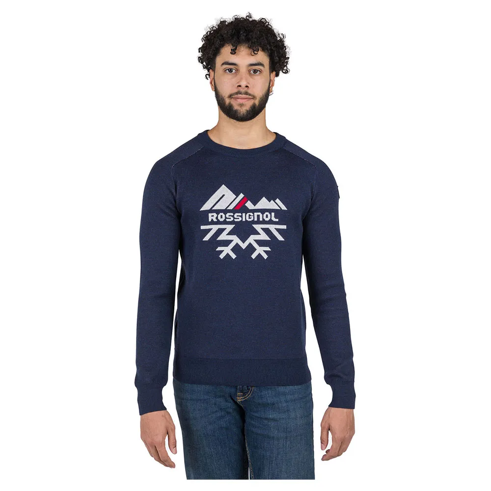 Rossignol Jacquard Crew Neck Pullover Rossignol Jacquard Crew Neck Pullover
