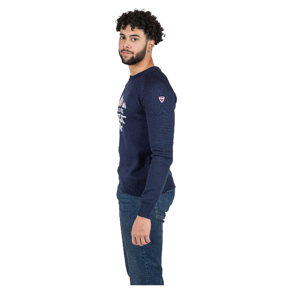 Rossignol Jacquard Crew Neck Pullover Rossignol Jacquard Crew Neck Pullover