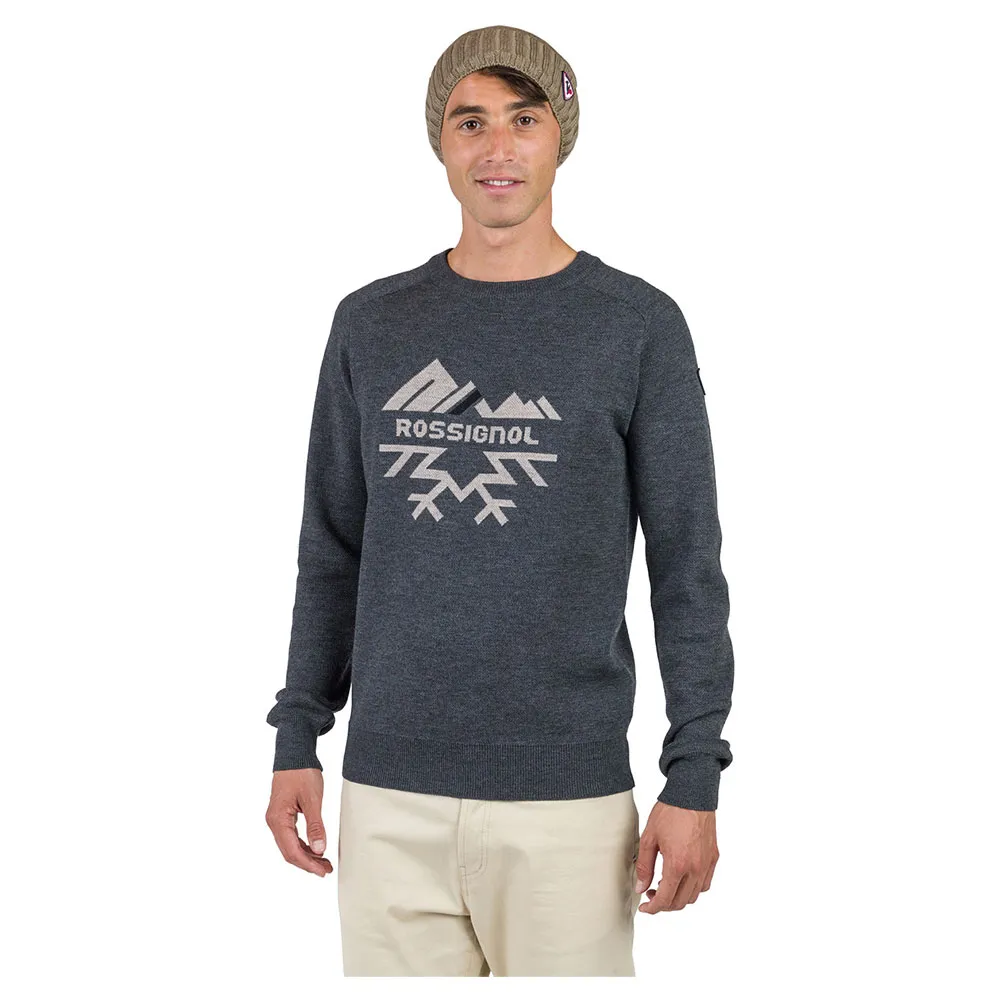 Rossignol Jacquard Crew Neck Pullover Rossignol Jacquard Crew Neck Pullover