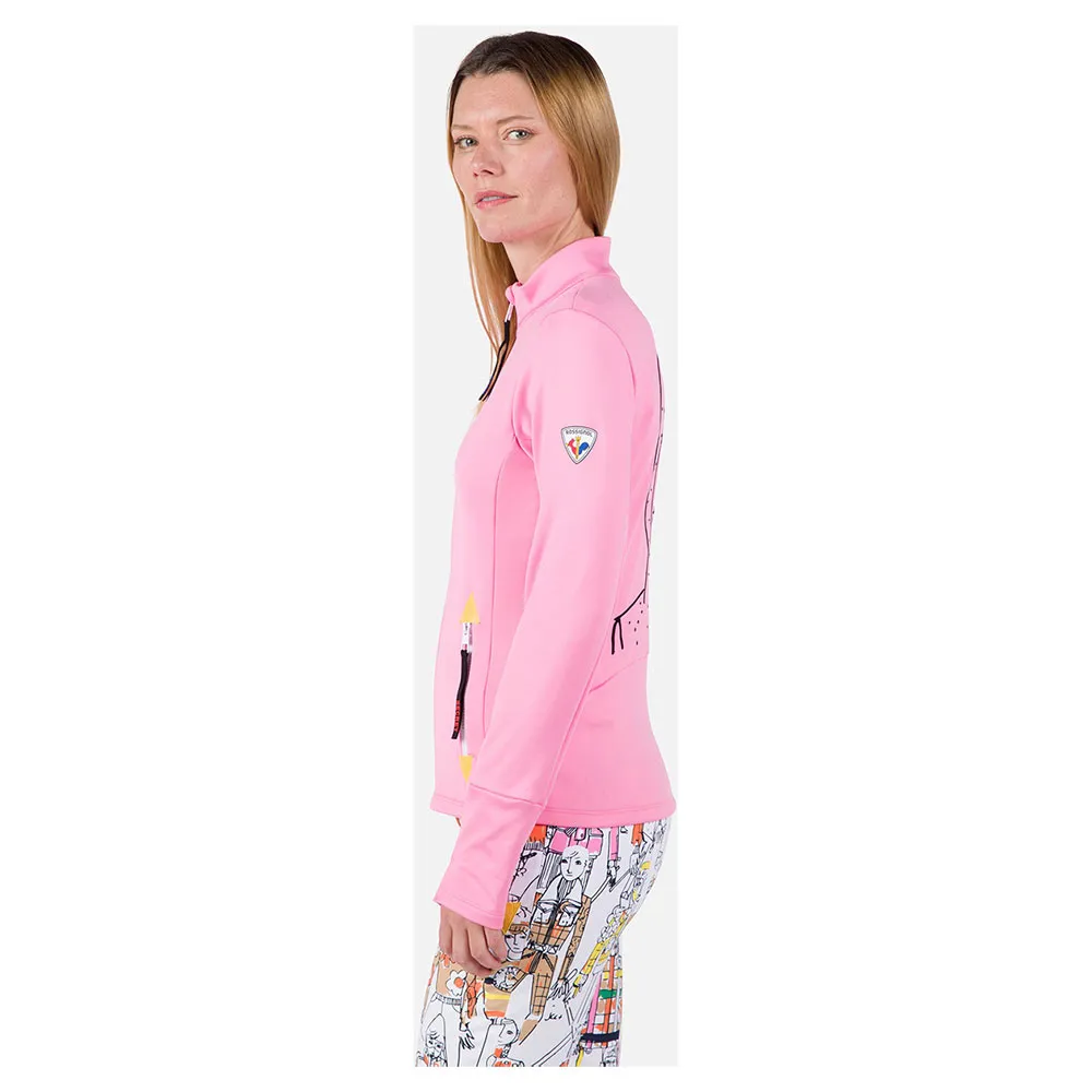 Rossignol Jcc Climi Fleece Mit Durchgehendem Reißverschluss Rossignol Jcc Climi Fleece Mit Durchgehendem Reißverschluss