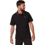 Rossignol Logo Raglan Kurzarm-poloshirt, Black