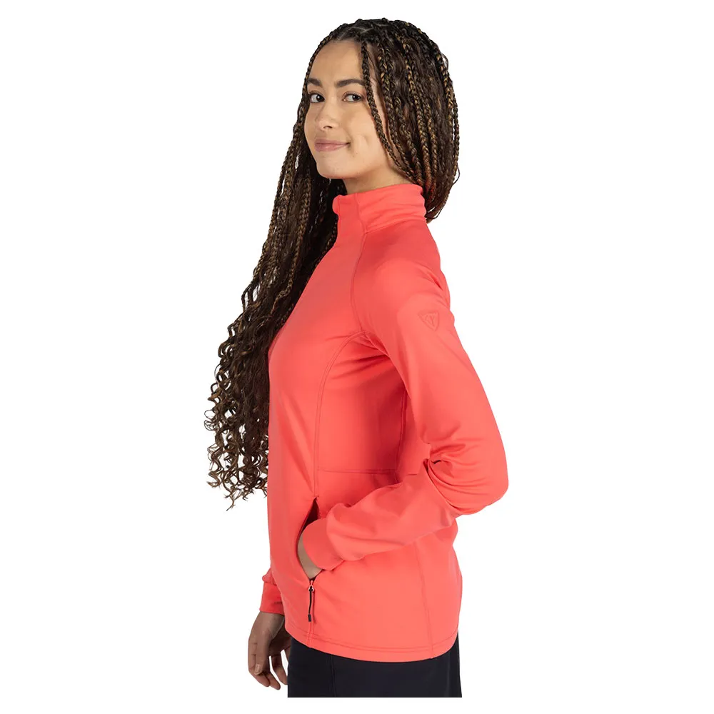 Rossignol Mid Layer Thin Fleece Mit Durchgehendem Reißverschluss Rossignol Mid Layer Thin Fleece Mit Durchgehendem Reißverschluss